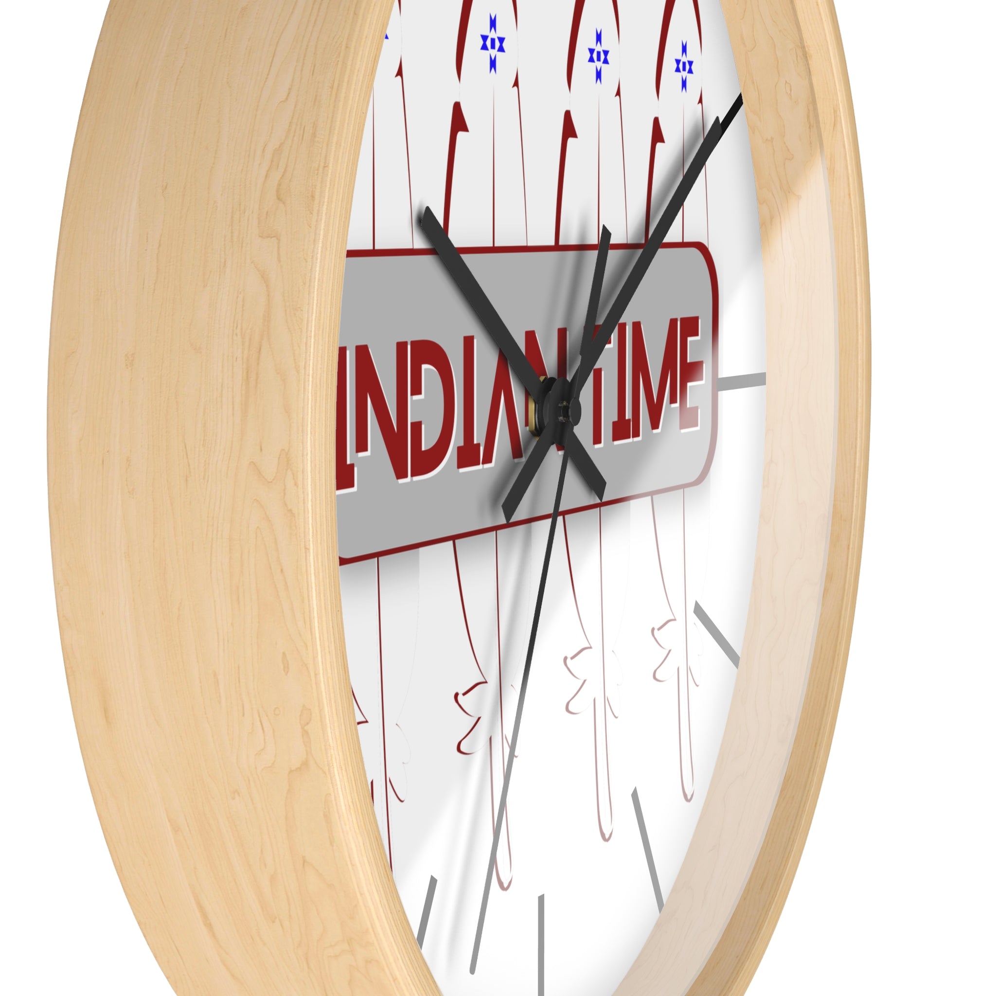 Indian Time Wall clock