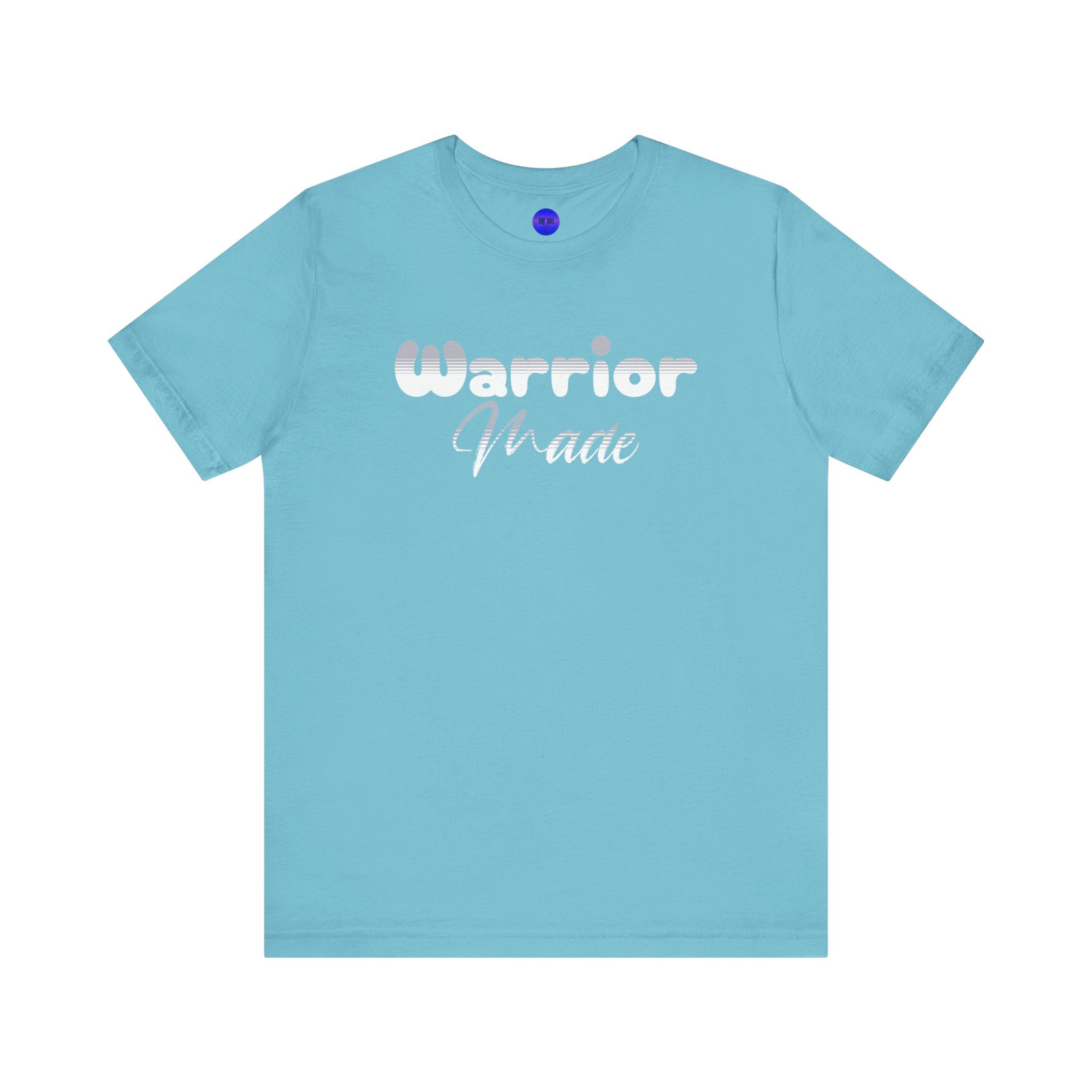 Warrior Made, Native Collection, Orange, Black, Turquoise, or Red, Unisex Jersey Short Sleeve Tee