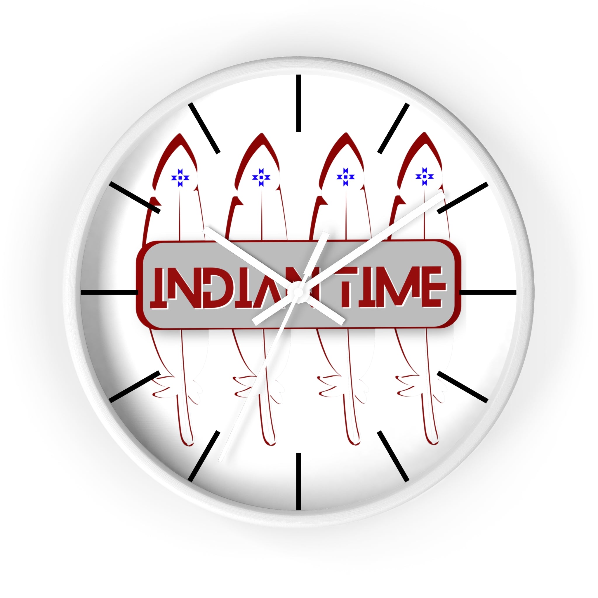 Indian Time Wall clock