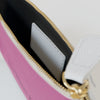 Light Pink Still here Mini Clutch Bag, card holder