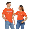 Warrior Made, Native Collection, Orange, Black, Turquoise, or Red, Unisex Jersey Short Sleeve Tee