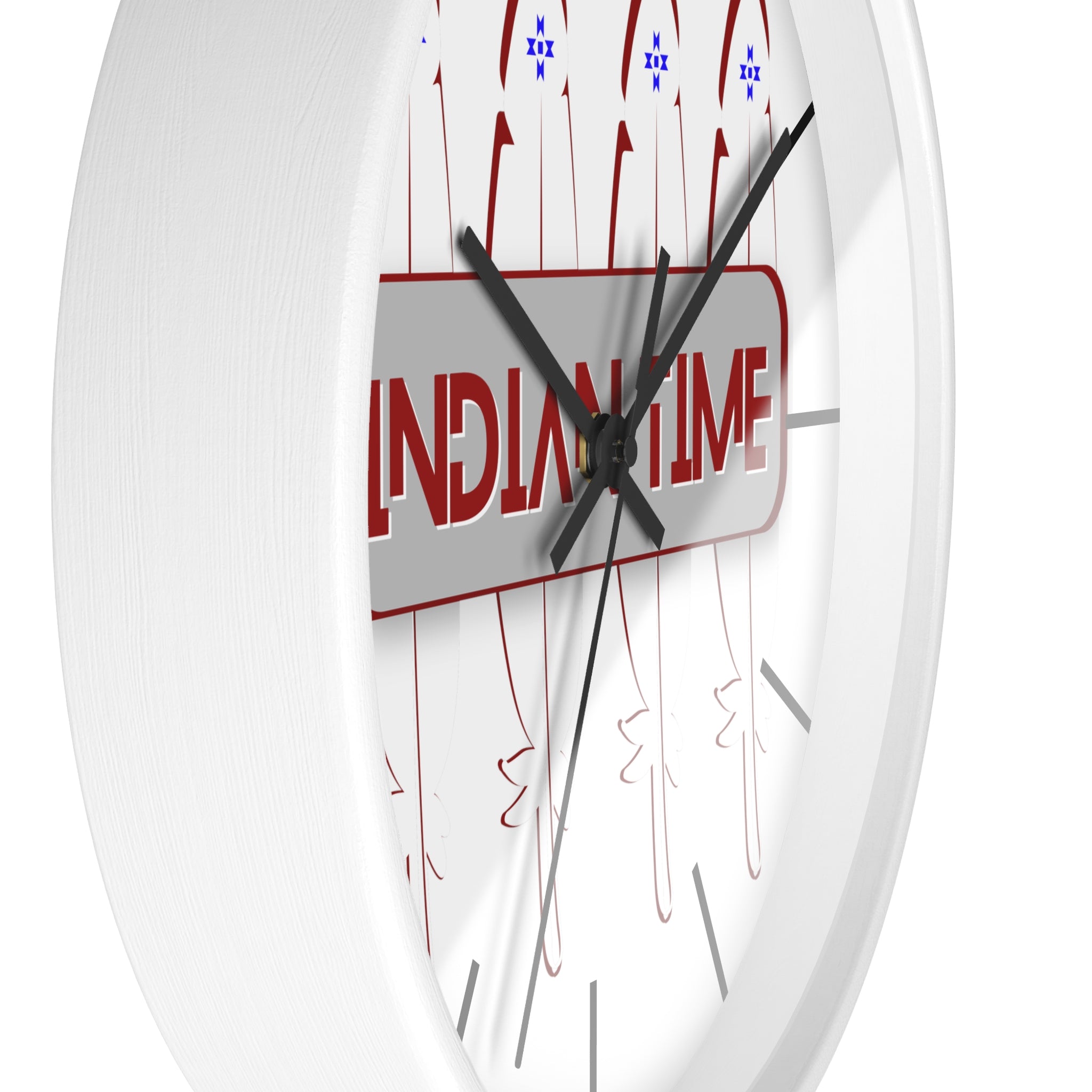 Indian Time Wall clock