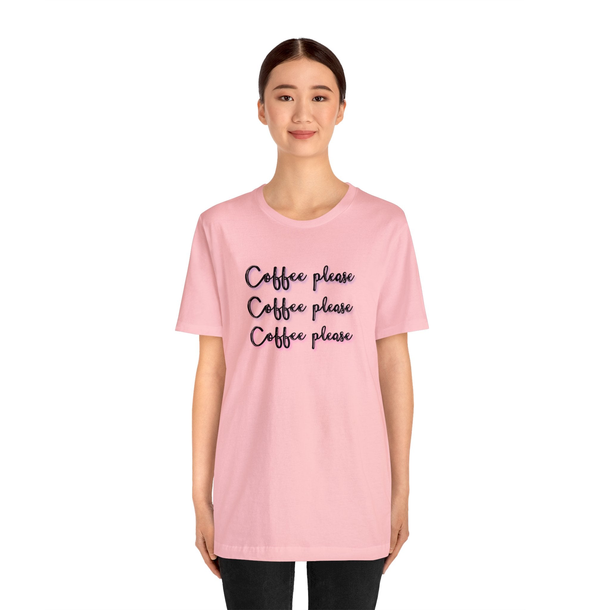 Coffee Coffee Coffee Unisex Jersey Short Sleeve Tee