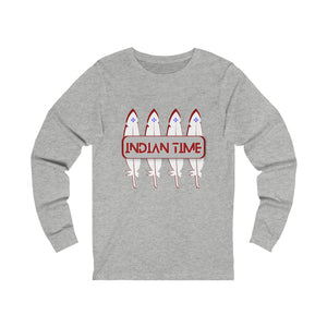 Indian Time Unisex Jersey Long Sleeve Tee