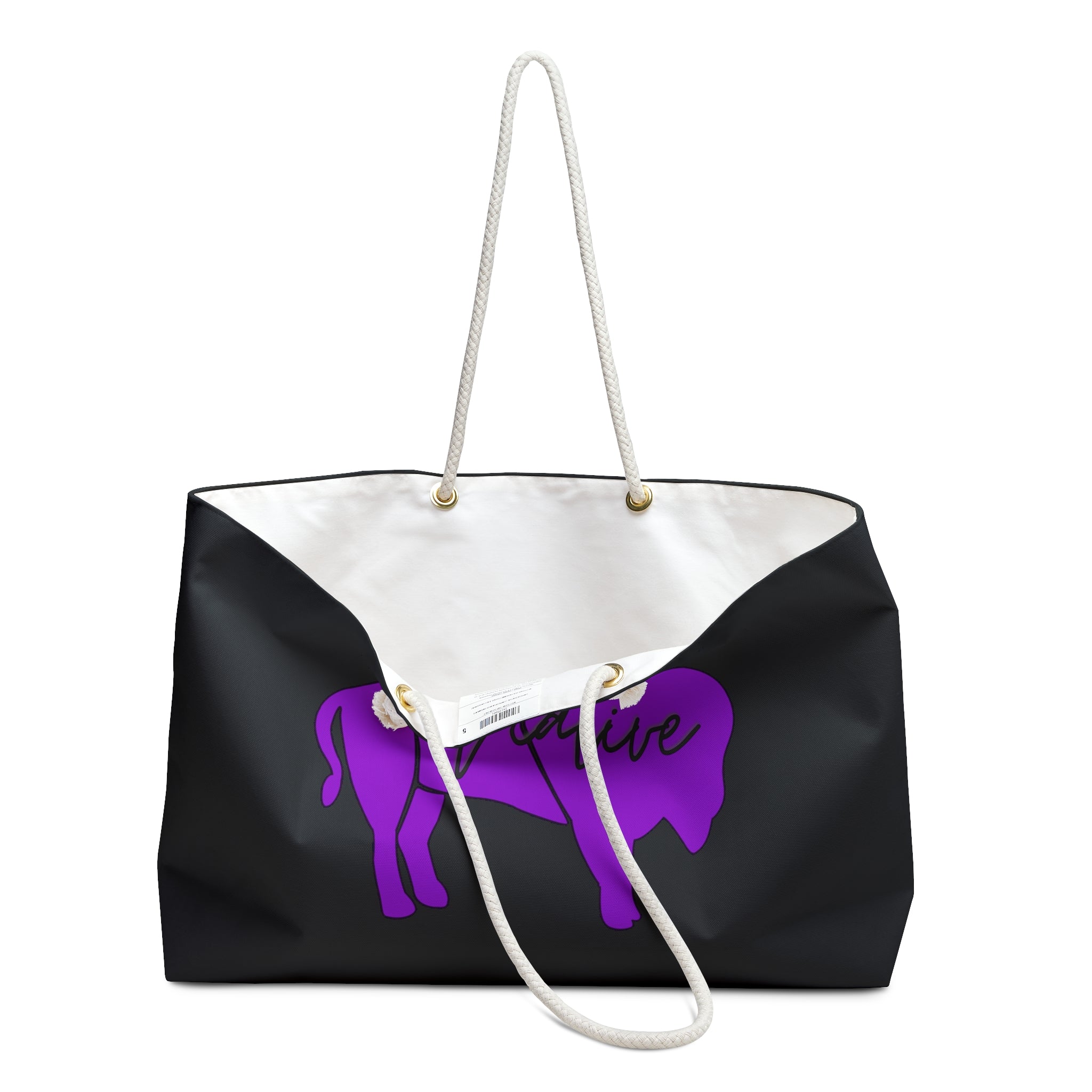 Native Bison Purple Weekender Bag
