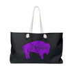 Native Bison Purple Weekender Bag