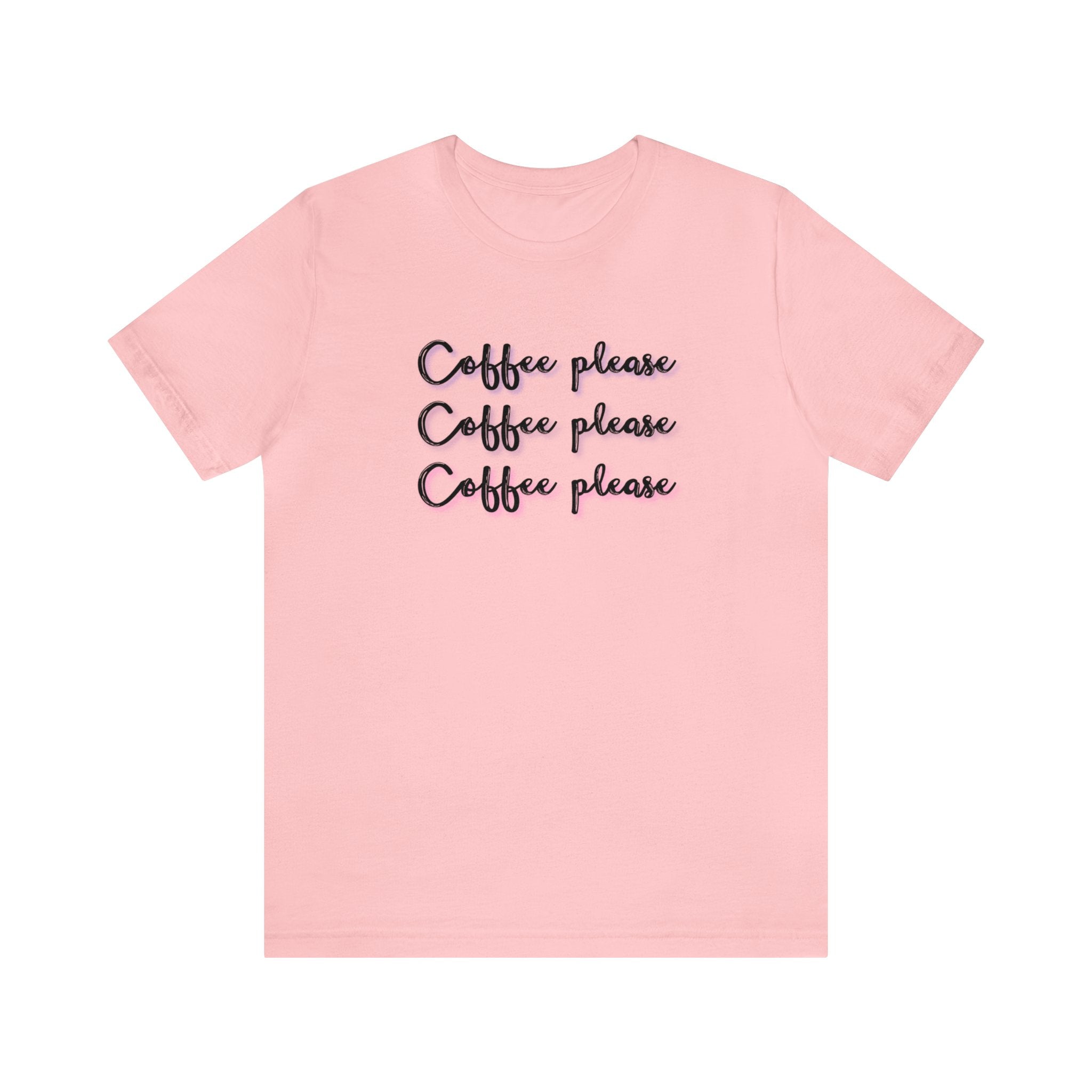 Coffee Coffee Coffee Unisex Jersey Short Sleeve Tee