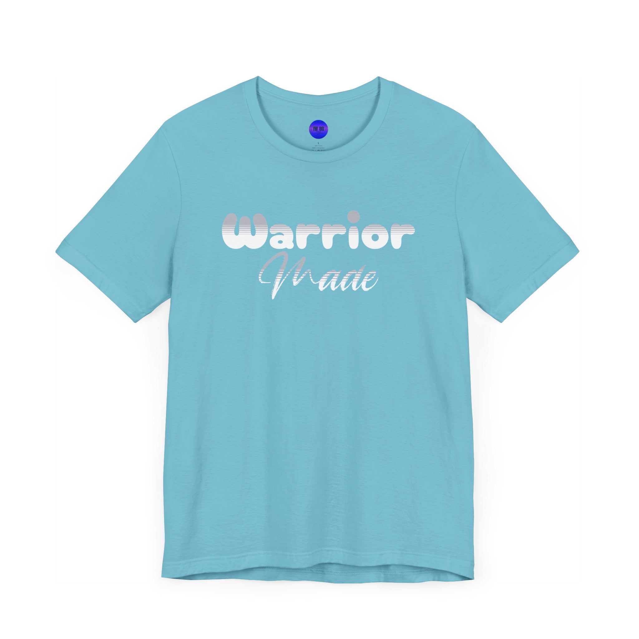 Warrior Made, Native Collection, Orange, Black, Turquoise, or Red, Unisex Jersey Short Sleeve Tee