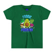 Foodie, Peas in a Pod, Healthy, White, Black, Green, or Blue Youth Short Sleeve Tee