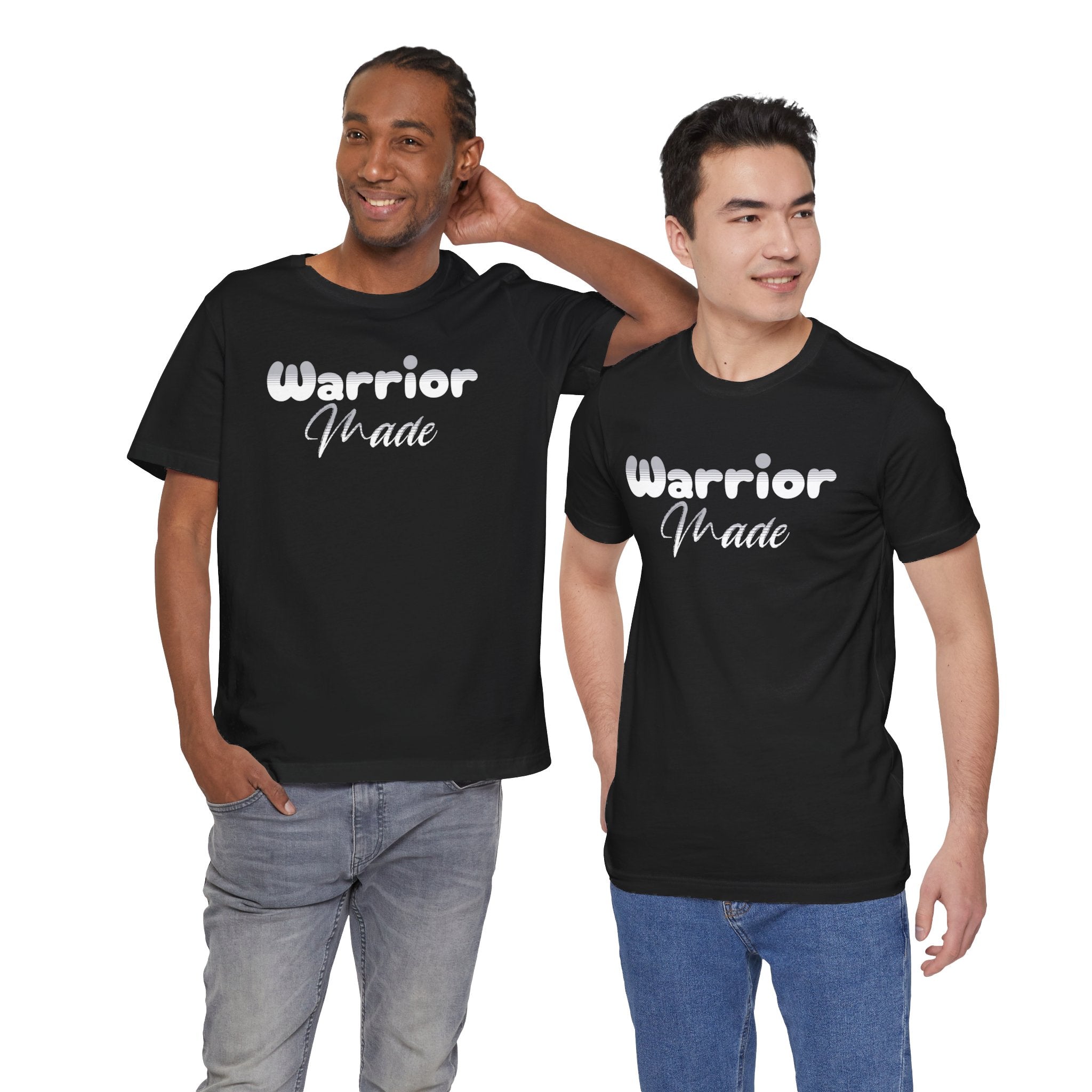 Warrior Made, Native Collection, Orange, Black, Turquoise, or Red, Unisex Jersey Short Sleeve Tee