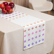 Rainbow Native Star Pattern, Breakfast, Lunch, Dinner Table runner