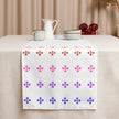 Rainbow Native Star Pattern, Breakfast, Lunch, Dinner Table runner