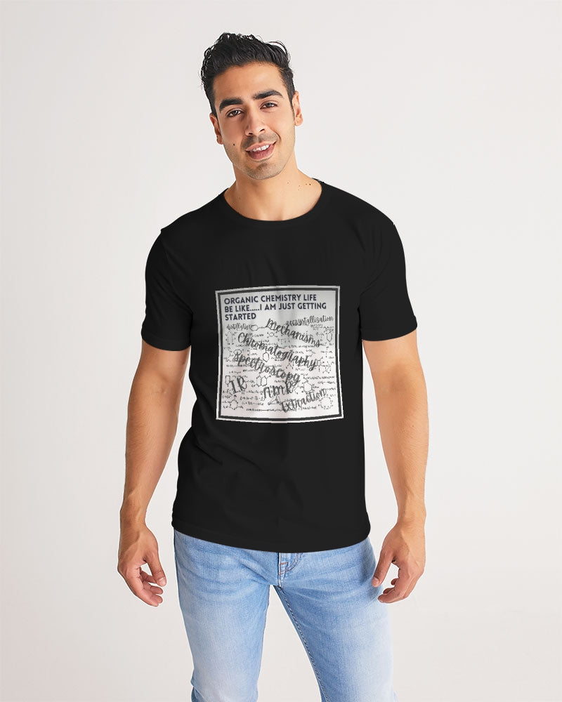 Nerdy Chem Student Black Men's Tee