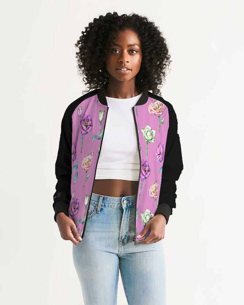 Positive Vibes Women's Bomber Jacket