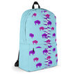 Native Bison Purple and Pink Kid's Backpack