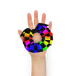 Rainbow Checkered Hair Scrunchie