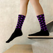 Native Bison Purple Socks