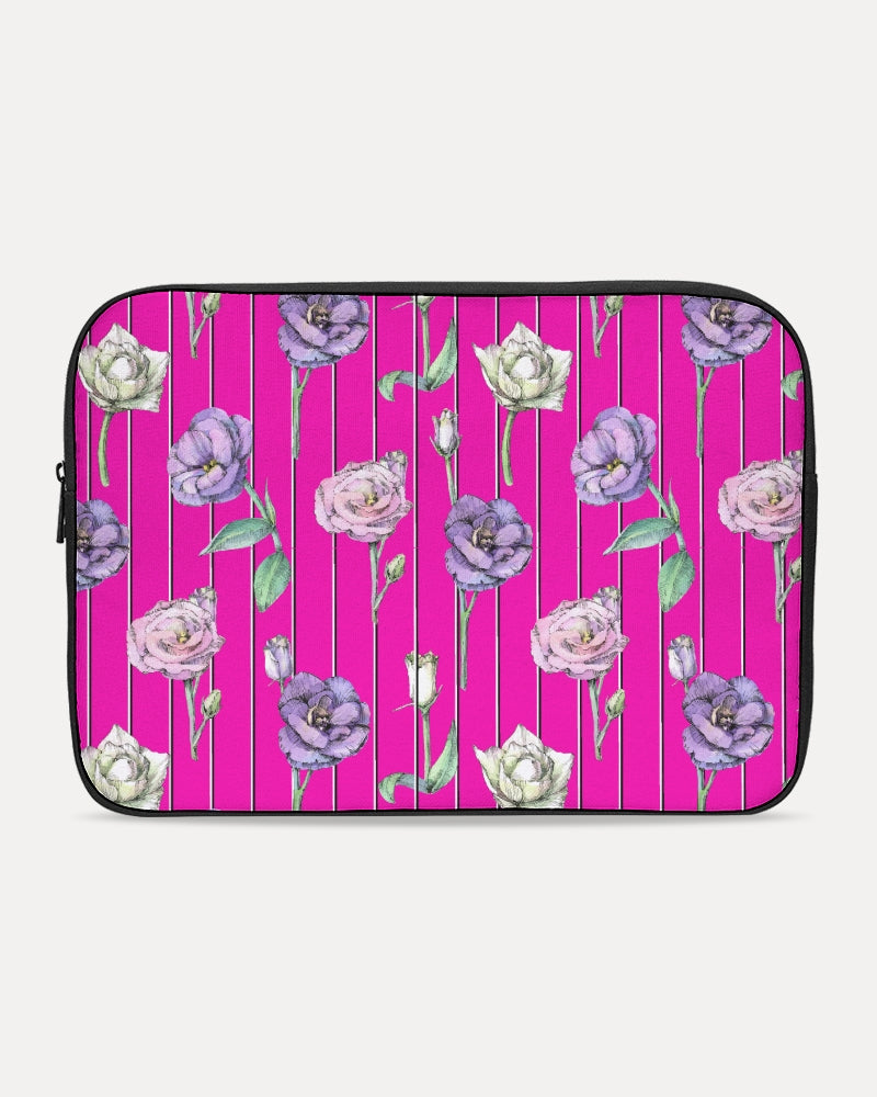Positive Vibes Floral Laptop Sleeve