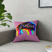 Native Bison Multi Color Broadcloth Pillow