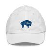 Native Bison Blue Youth Kids baseball cap