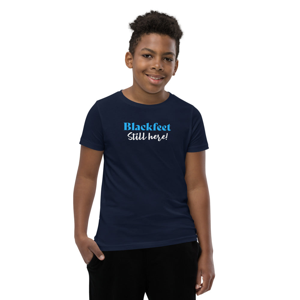 Your Tribe Still here Personalize it! Youth Short Sleeve T-Shirt